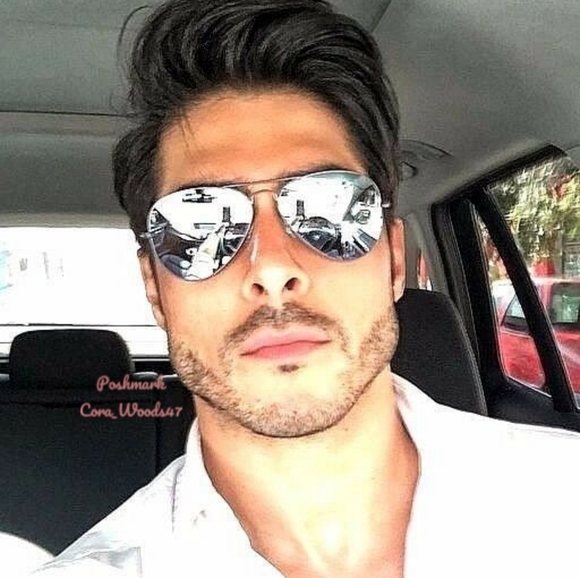 RayBan Aviator Silver Flash Lenses RB3025 Silver Frame 58 / 62 Unisex New - Picture 15 of 16